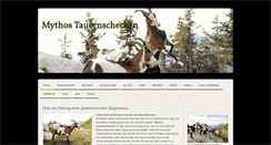 Desktop Screenshot of mythos-tauernschecken.com